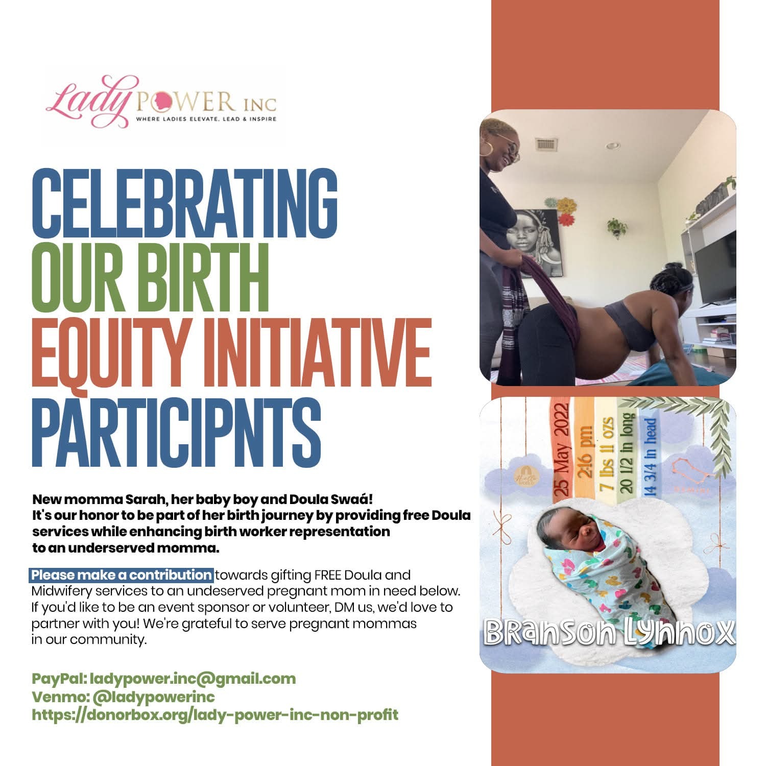 Every Mother Supported. Every Baby Matters. campaign photo, 4 of 7