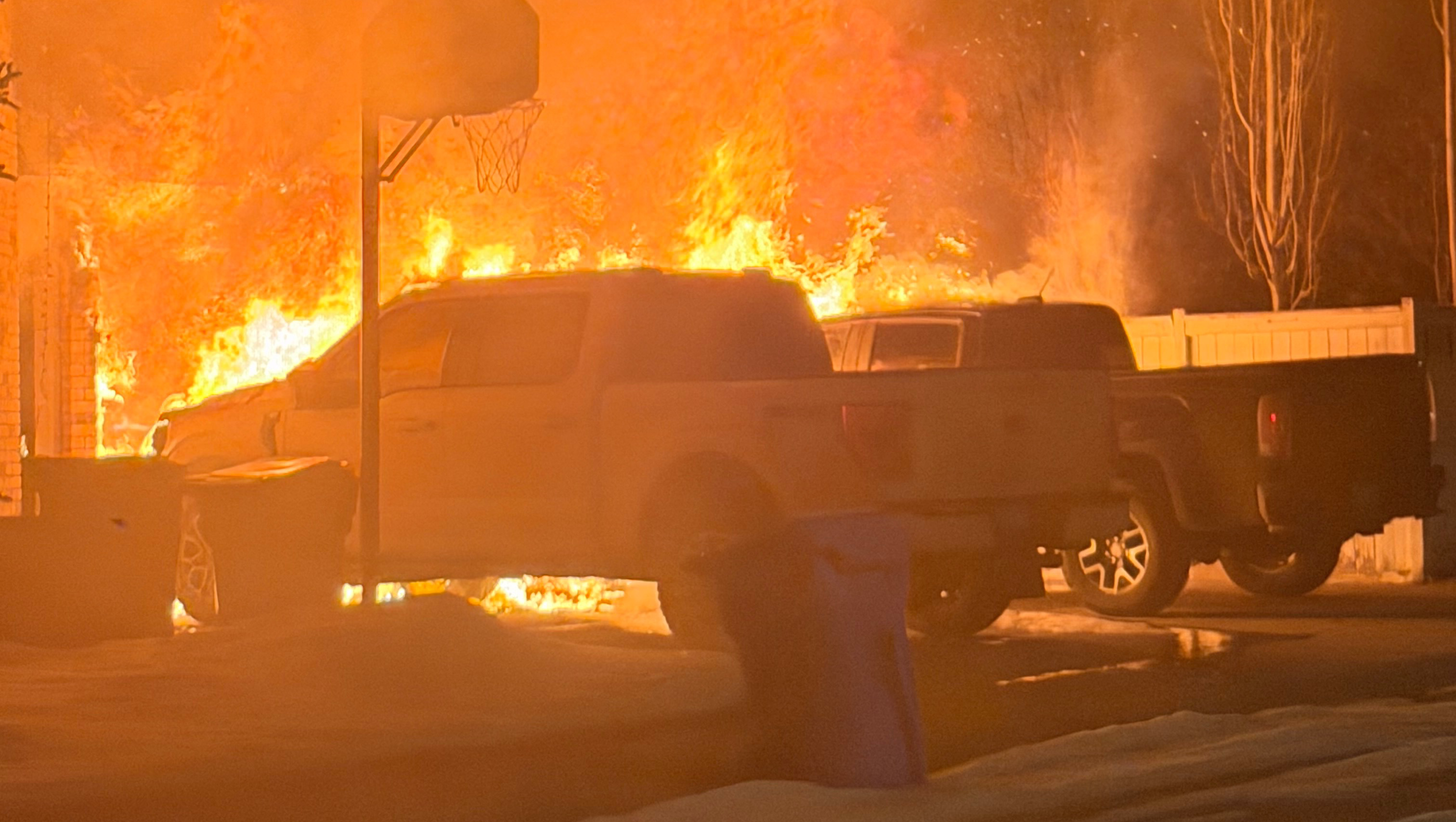 Fire loss mitigation and assistance.  Please share photo