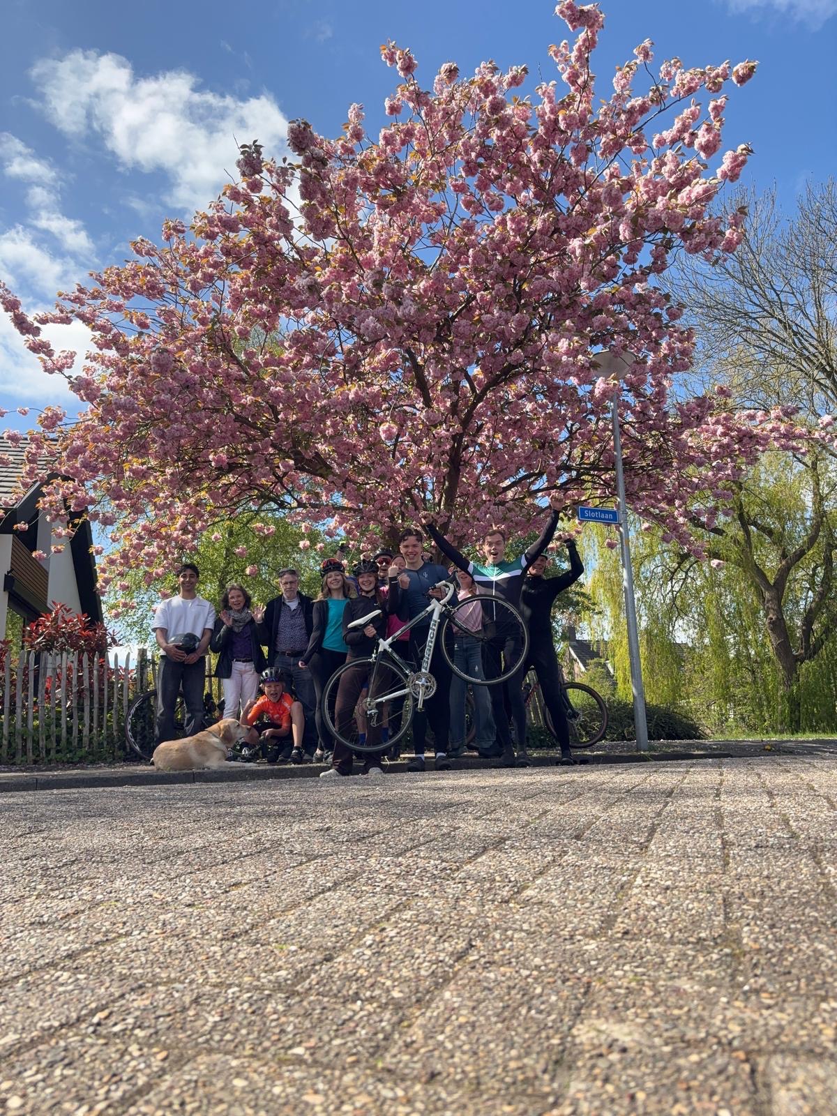 Foto van campagne 160 KM fietsen voor Dalisay Recovery en inloophuis Medemblik, 5 van 6
