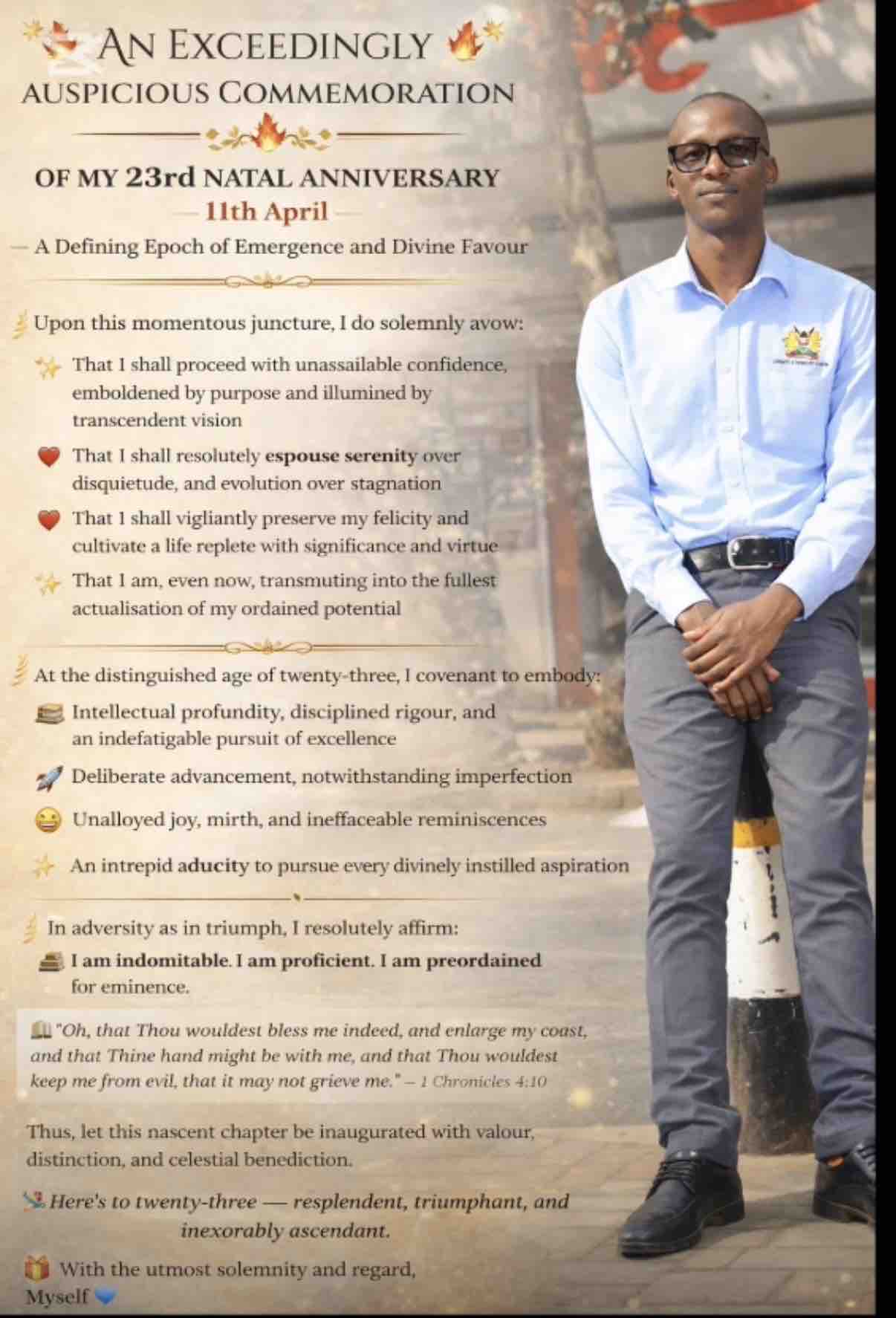 Help Eldrick Become a Nurse in Kenya campaign photo, 4 of 6