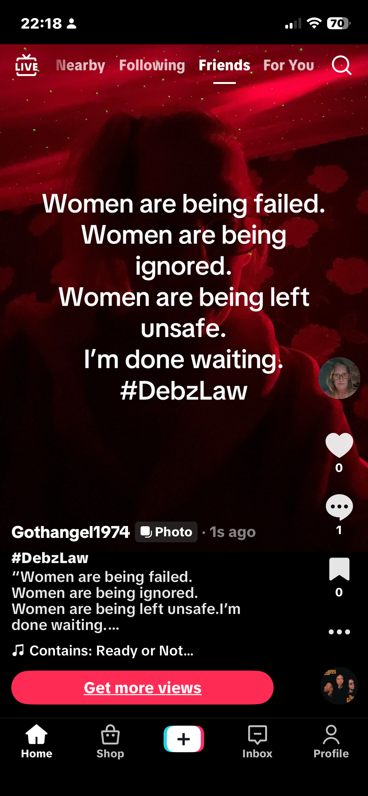 Help Me Build Debz Law: Protect Women & All Children campaign photo, 4 of 8