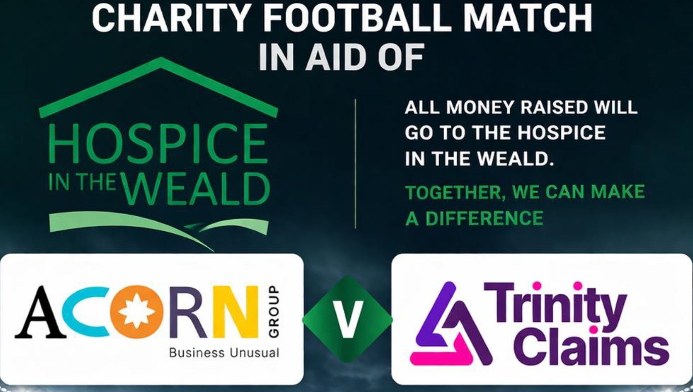 Fundraiser by Acorn Insurance : Hospice in the Weald Charity Football Match