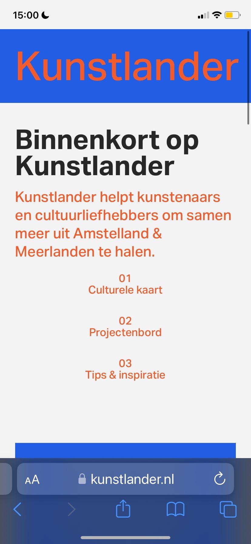 Help Kunstlander werkelijkheid maken! campaign photo, 2 of 4