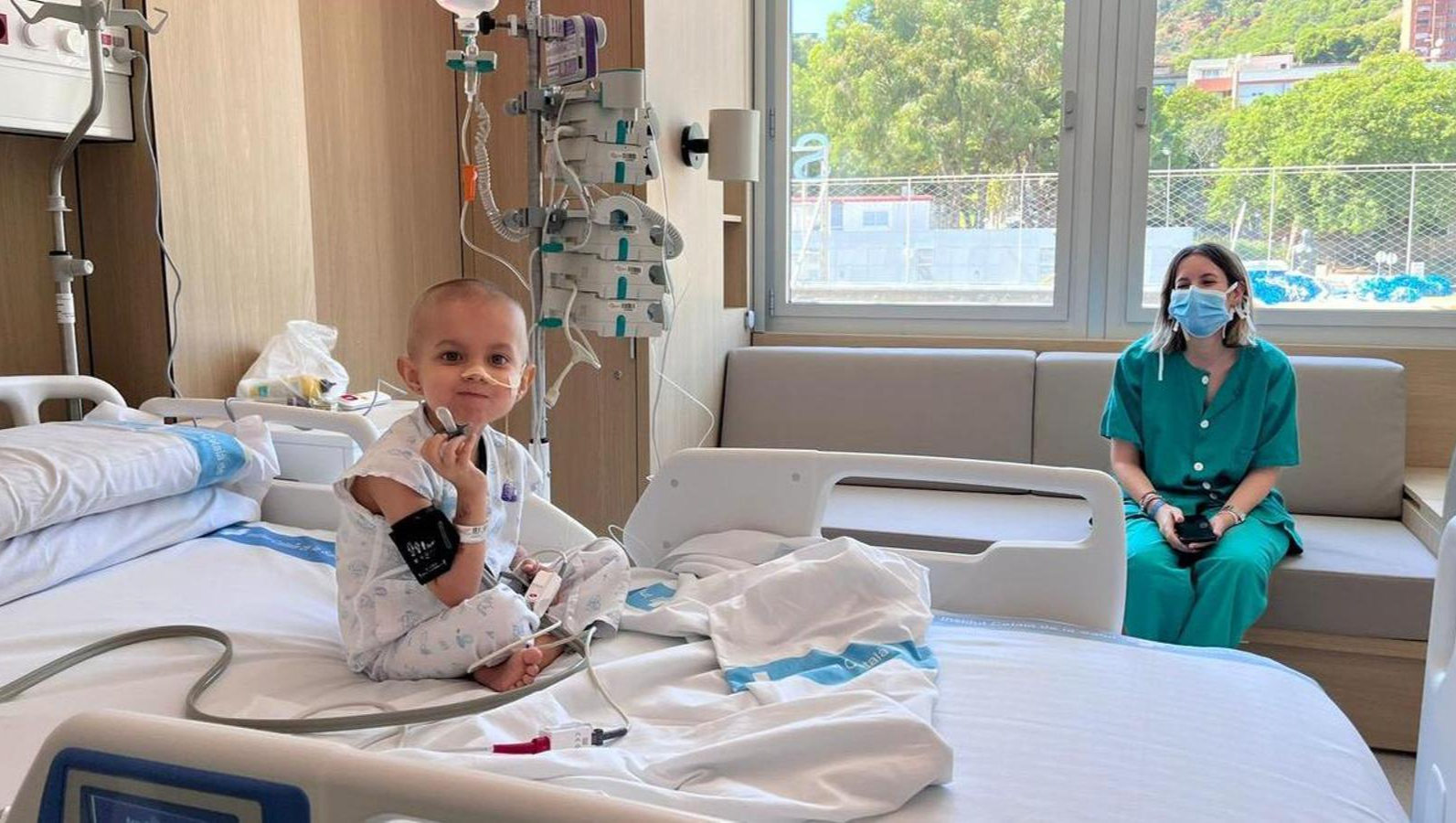 Help children with cancer—you can make a difference. photo