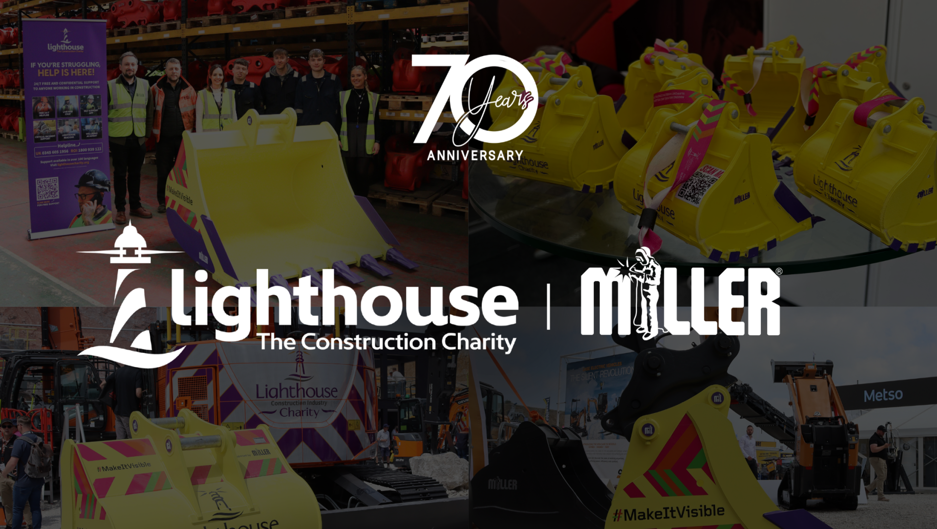 Miller Fundraises for The Lighthouse Construction Charity photo