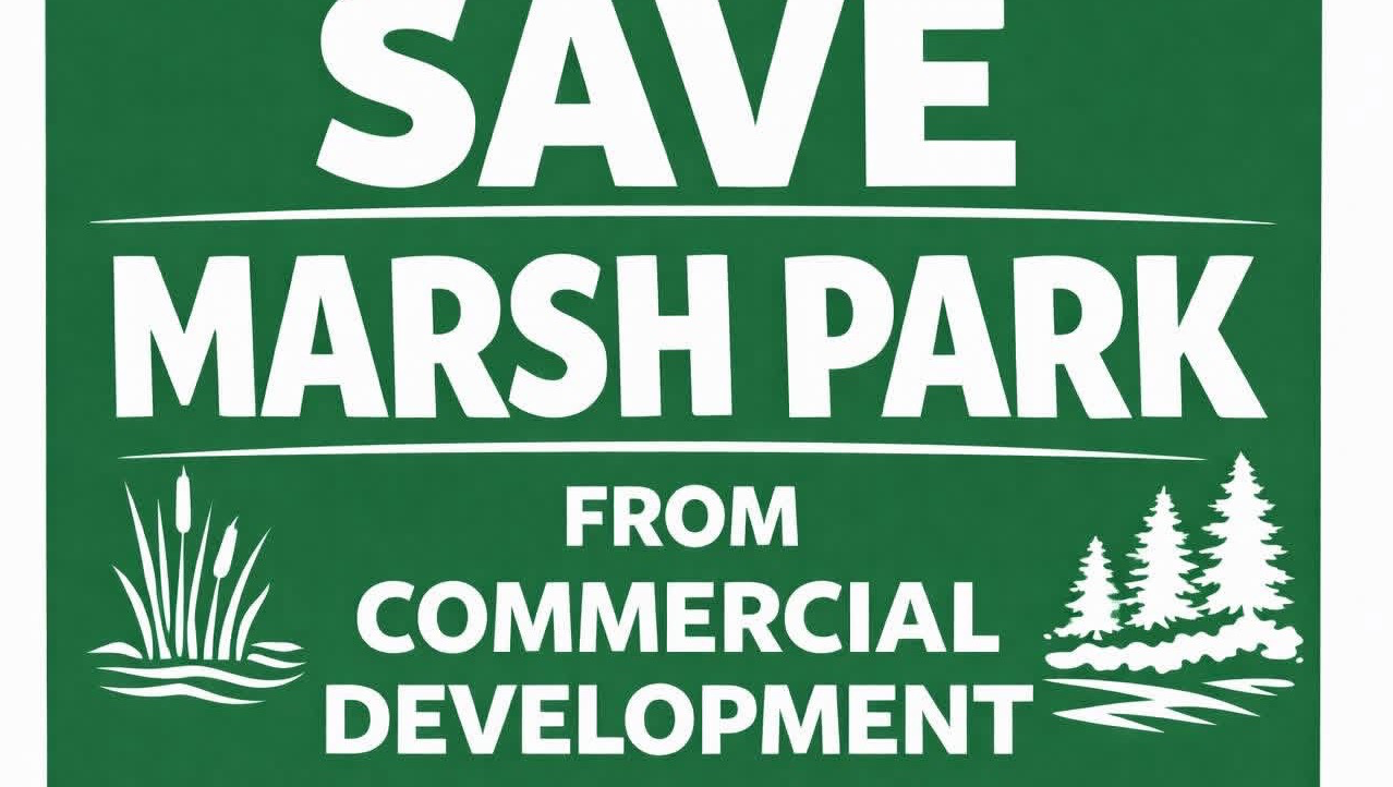 Fundraiser for Marc Conter by Amelia Hughes : Save Marsh Park Yard Sign ...