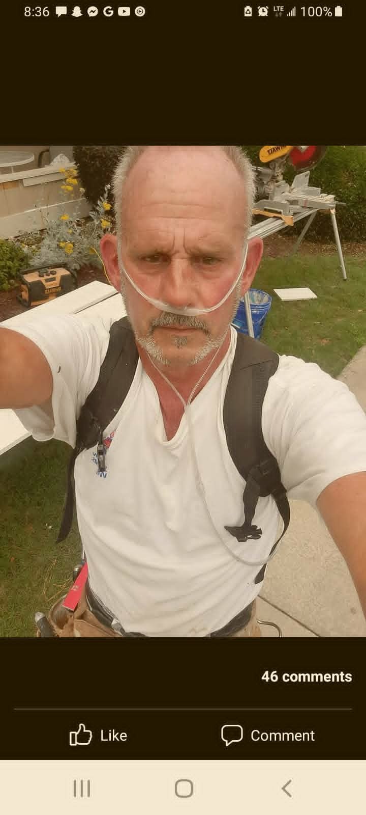 He beat Cancer once, Let's help my dad beat it Again! campaign photo, 2 of 8