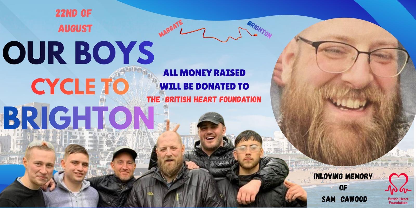 RideForSam campaign photo, 4 of 7