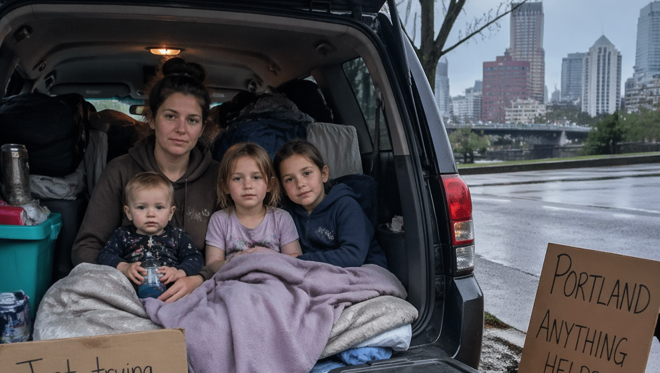 Help a Mom of 3 in Portland Get Out of Homelessness