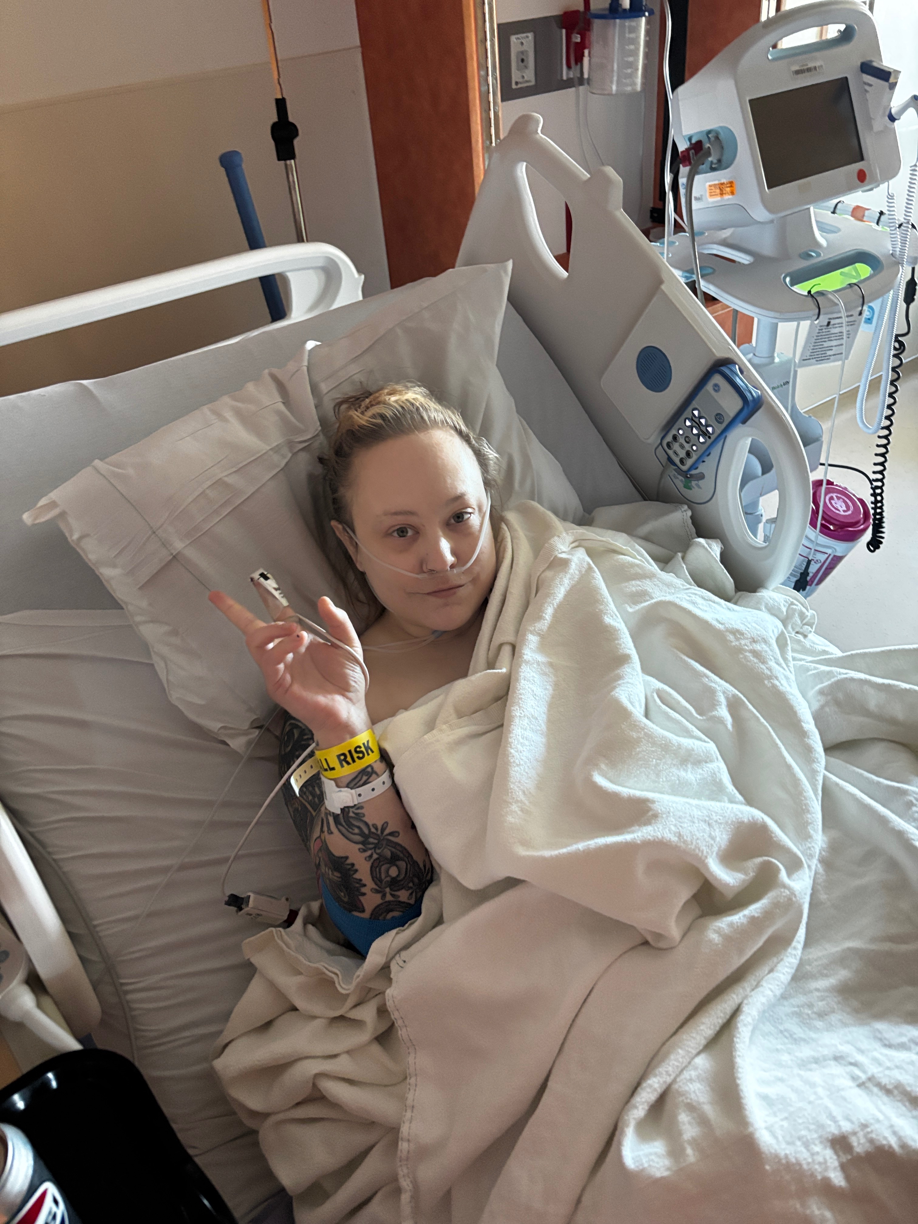 Help Chelsey pay rent after falling off stage, breaking hip campaign photo, 4 of 8