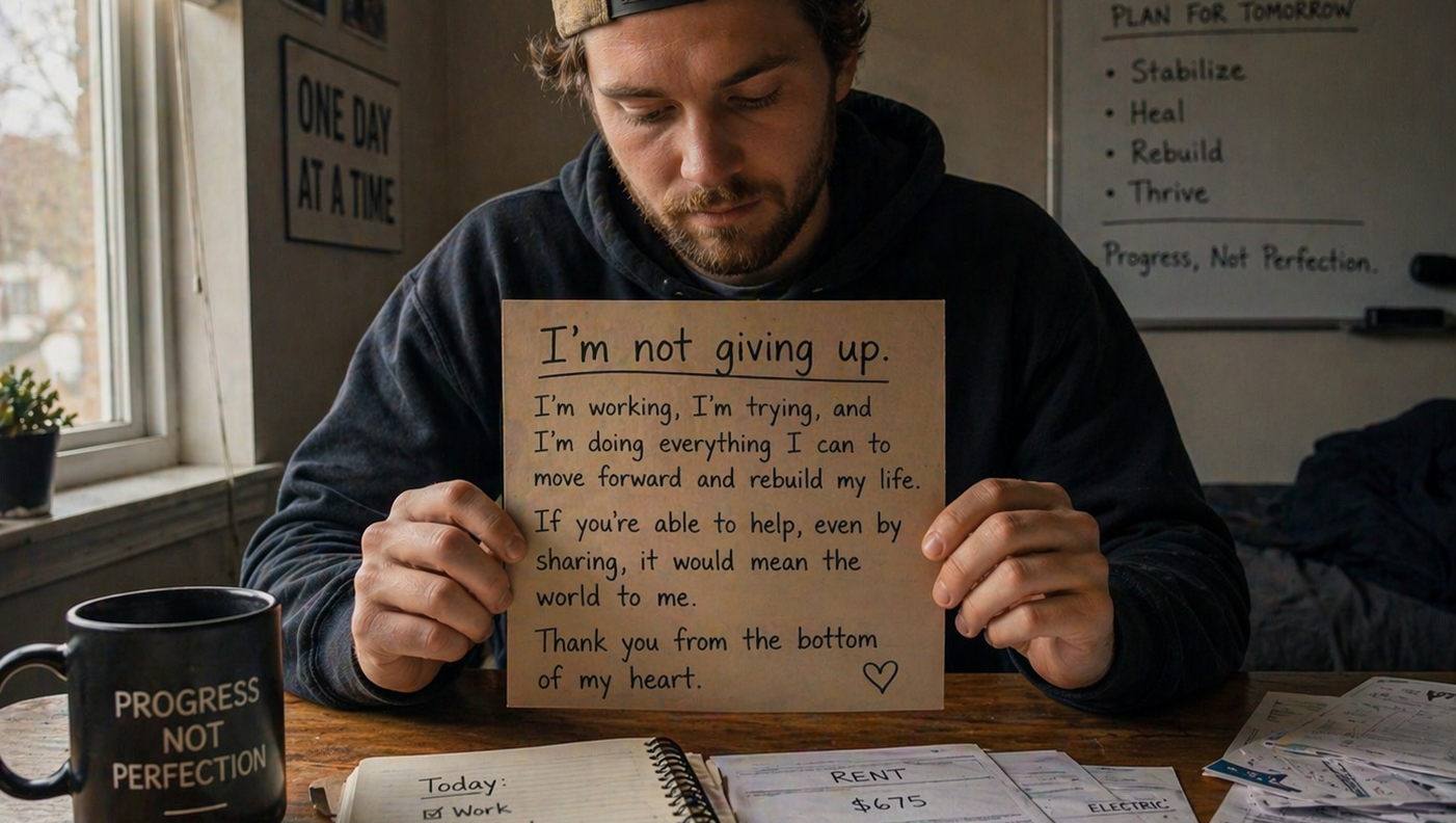 Rebuilding Life After Loss and Financial Struggles