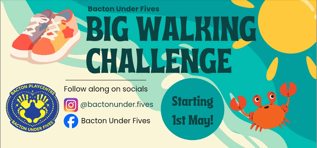 Bacton Under 5’s Big Walking Challenge campaign photo, 2 of 4