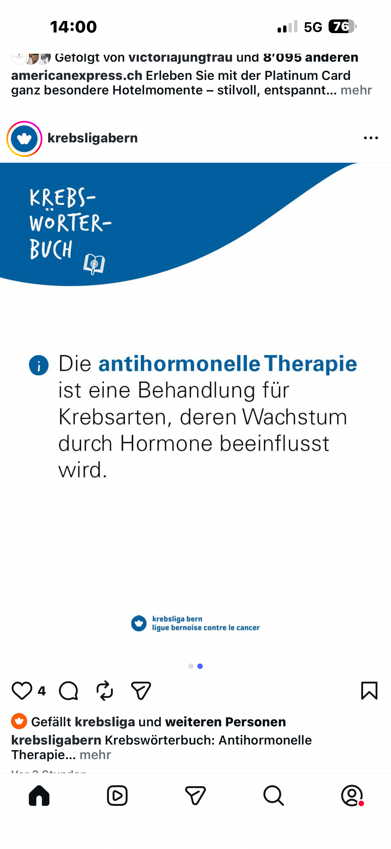 Metastasierter Krebs in der Leber campaign photo, 2 of 8