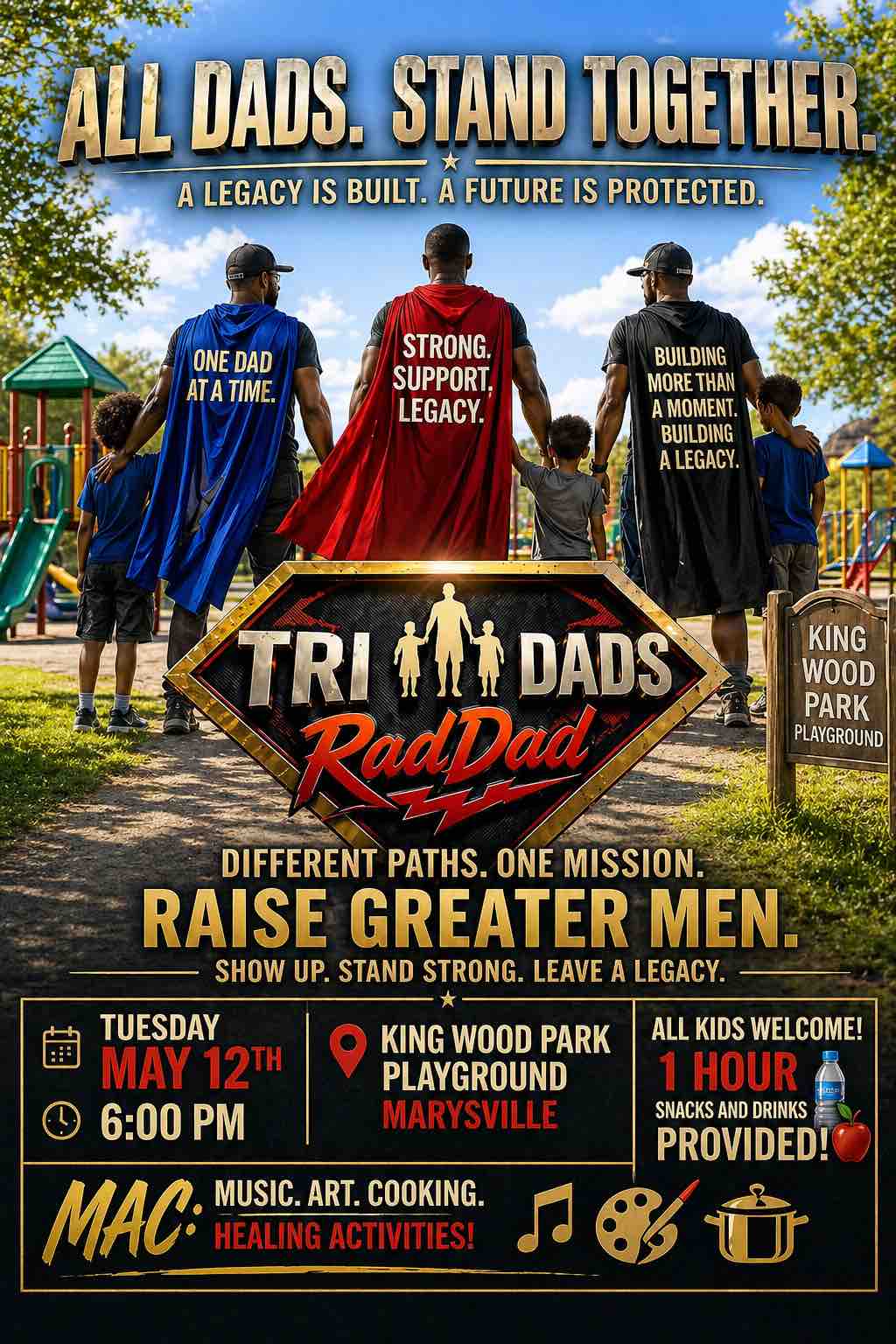 Help Me Build Tri-Dads — A Fatherhood legacy campaign photo, 5 of 8