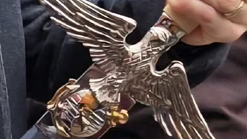 veteran based forge recreation of iconic sword photo