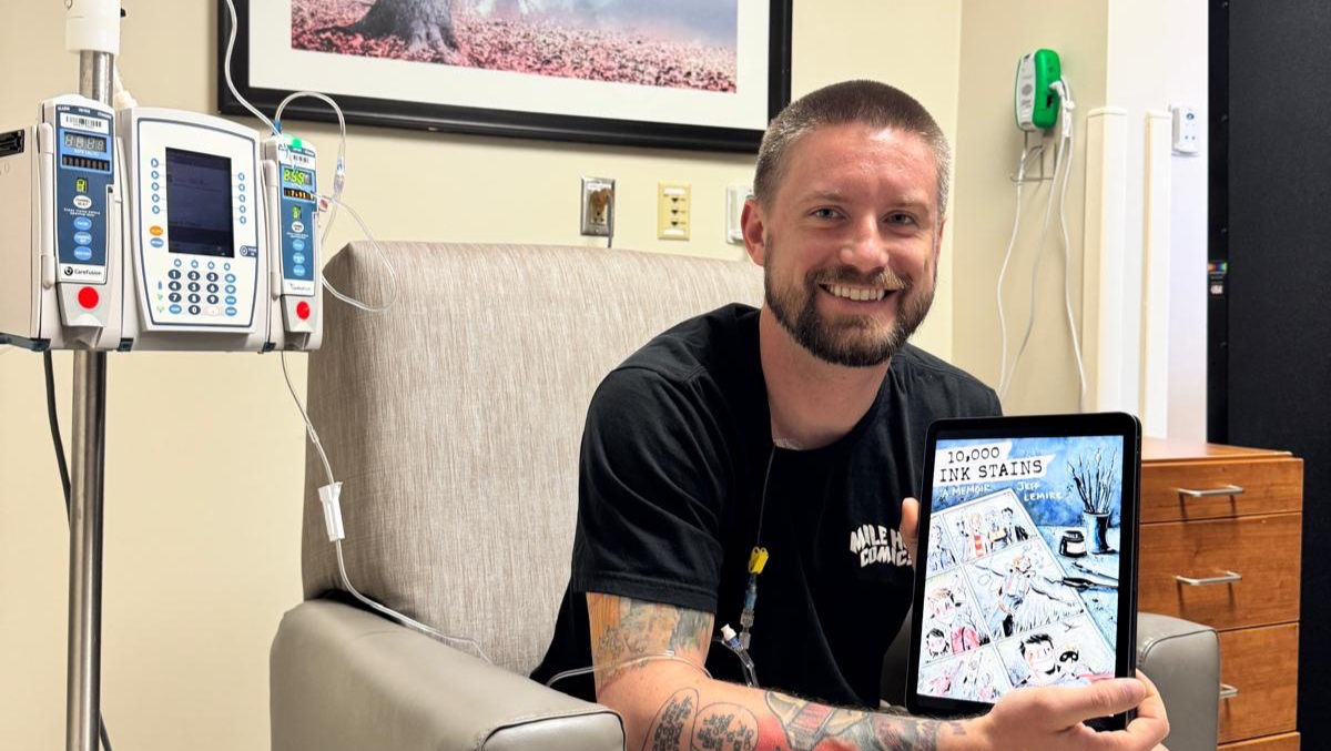 Help Chris Hacker get to SDCC photo