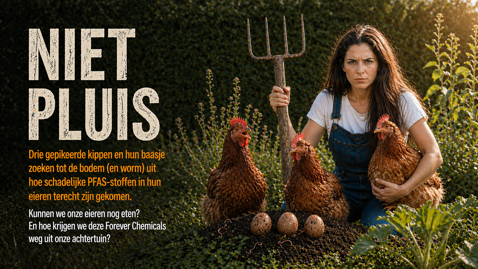 NIET PLUIS! Documentaire over PFAS in hobbykip-eieren campaign photo, 2 of 7