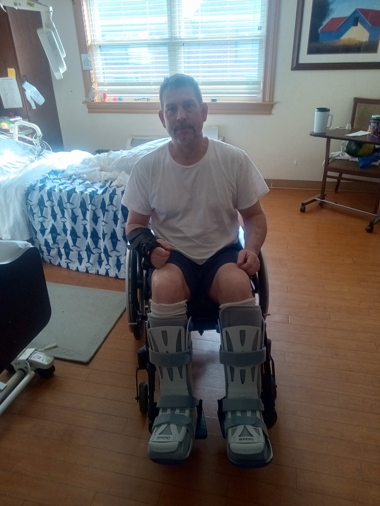 He served his country. Now he's fighting to walk again. campaign photo, 7 of 8