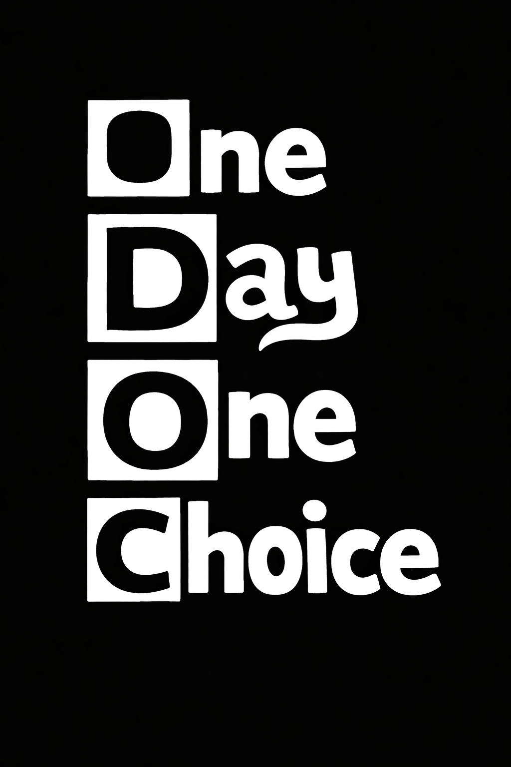 One Day One Choice Recovery Hotline campaign photo, 4 of 5