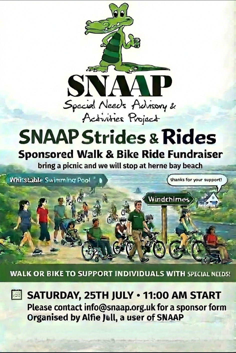 SNAAP strides and rides campaign photo, 2 of 4