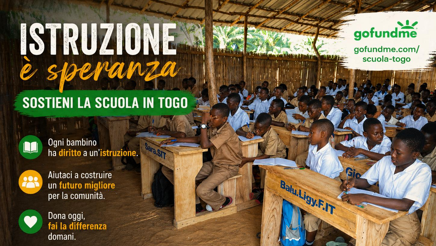 Un Banco alla volta aiutiamo i bambini del Togo a Studiare photo