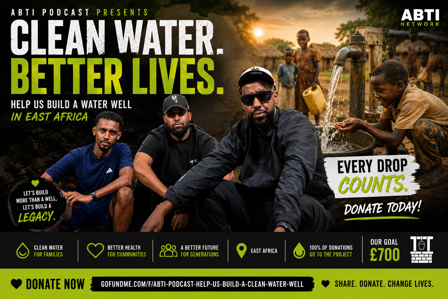 ABTI Podcast Help Us Build a Clean Water Well campaign photo, 2 of 4