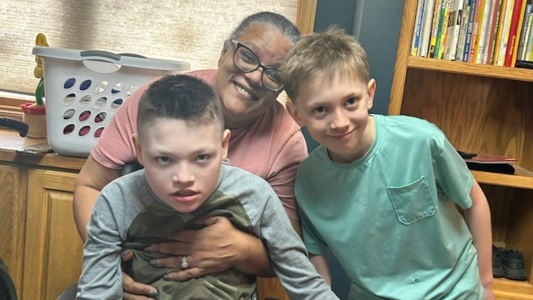 Support for Ray & Kody's New Family photo