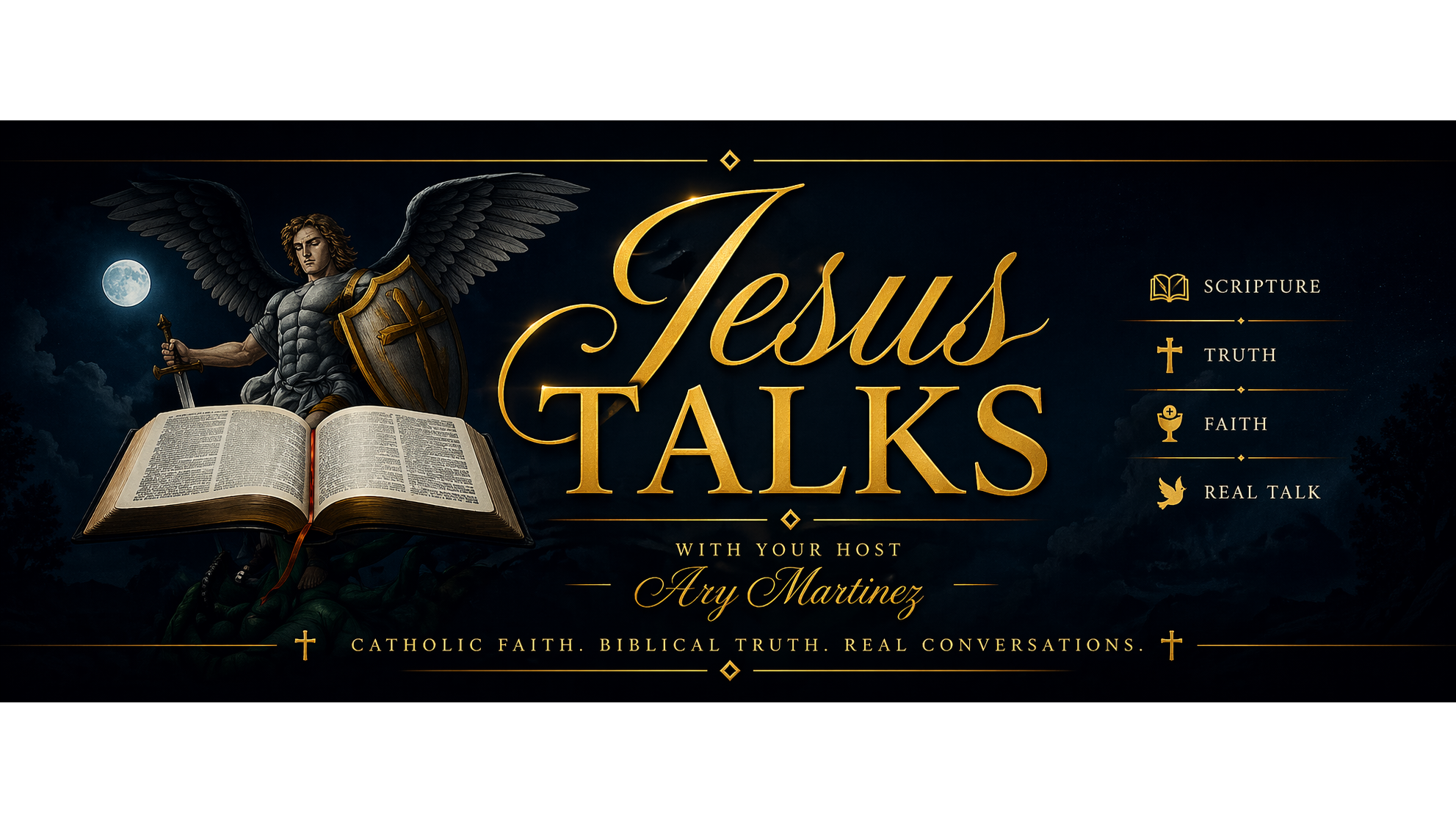 Build the Jesus Talks Podcast Setup photo