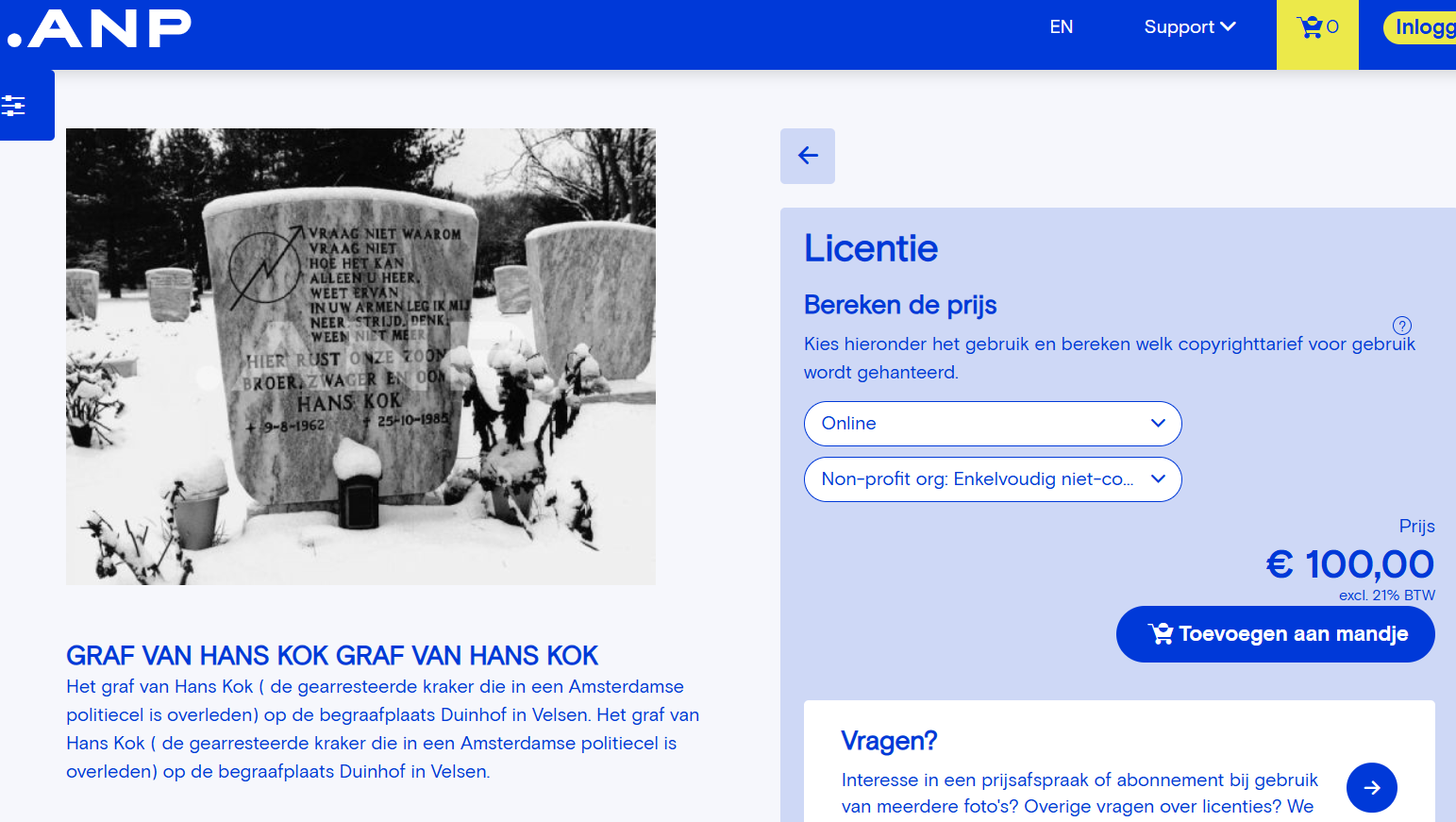 Donate to Genoeg is genoeg: ik sleep ANP voor de rechter!, organized by Martine van Artoek