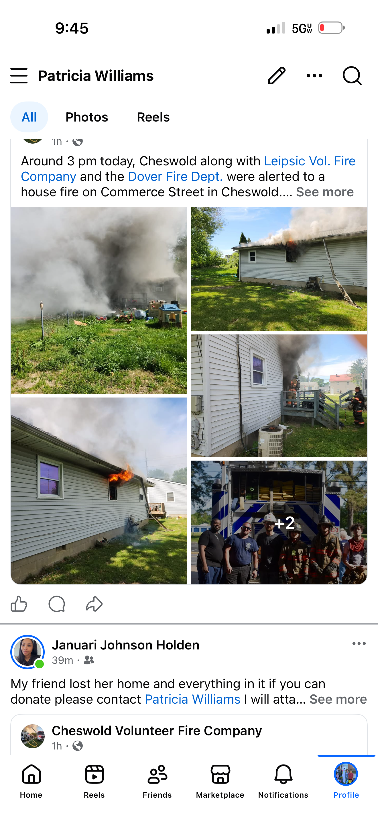 Fundraiser by Patricia Williams : Help My Family Recover After House Fire