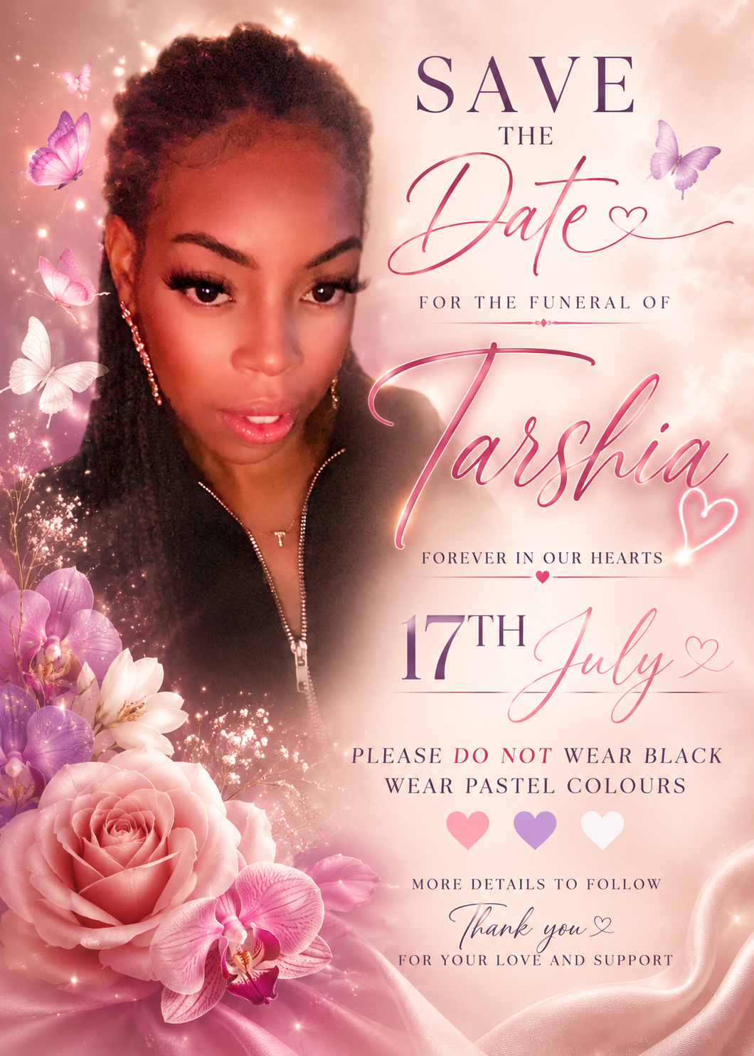 In Memory of Tarshia – Supporting Final Arrangements campaign photo, 2 of 6