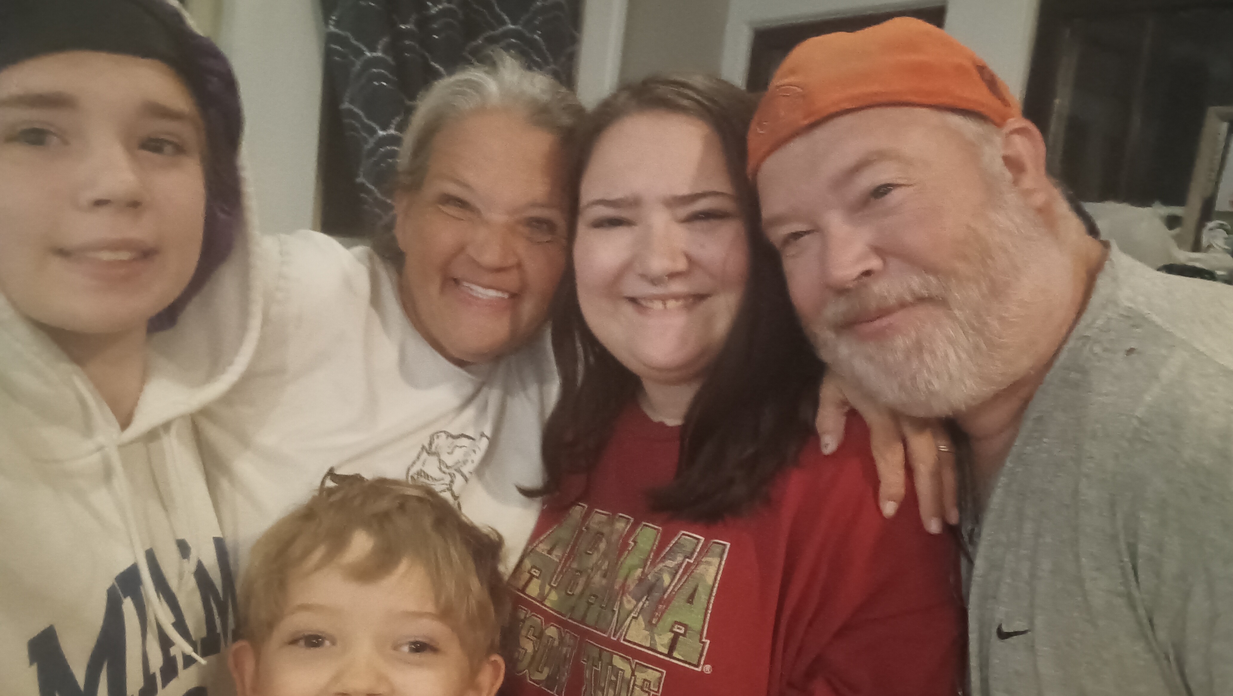 Standing with Sherrie and Her Family photo