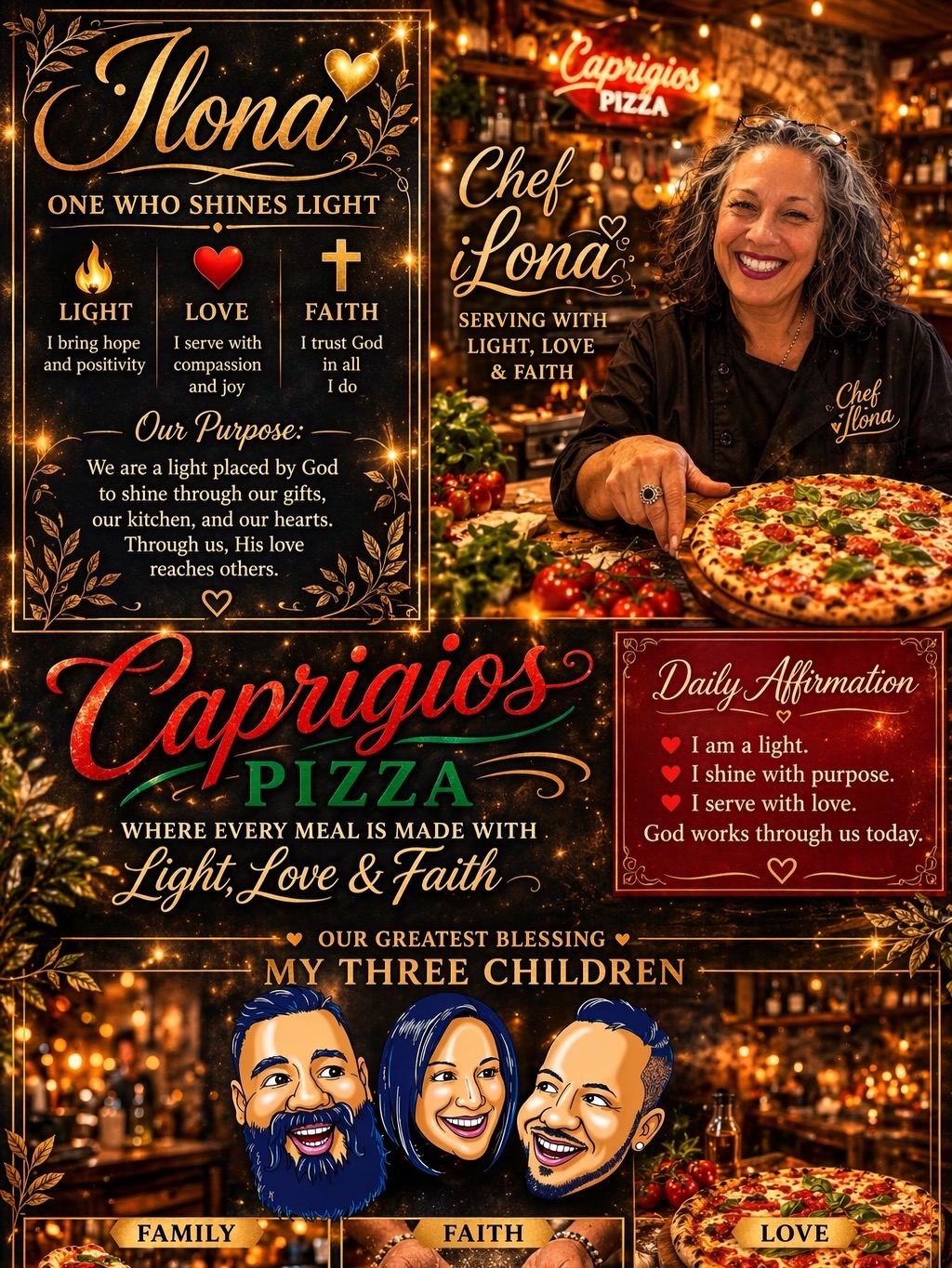 Support Caprigios Pizza: A Place of Love and Family campaign photo, 2 of 7