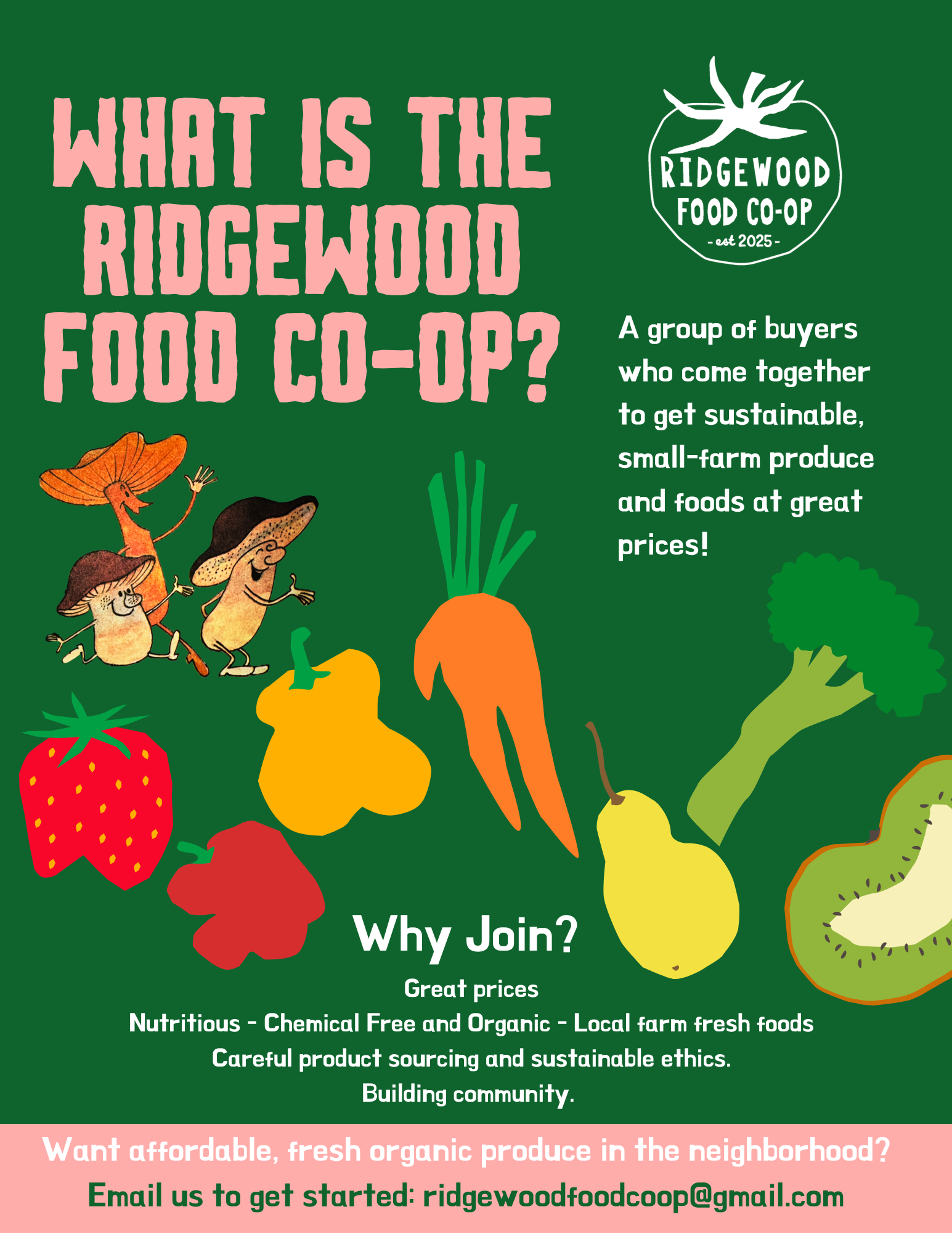 Help Fund The Ridgewood Food Cooperative Storefront campaign photo, 5 of 6