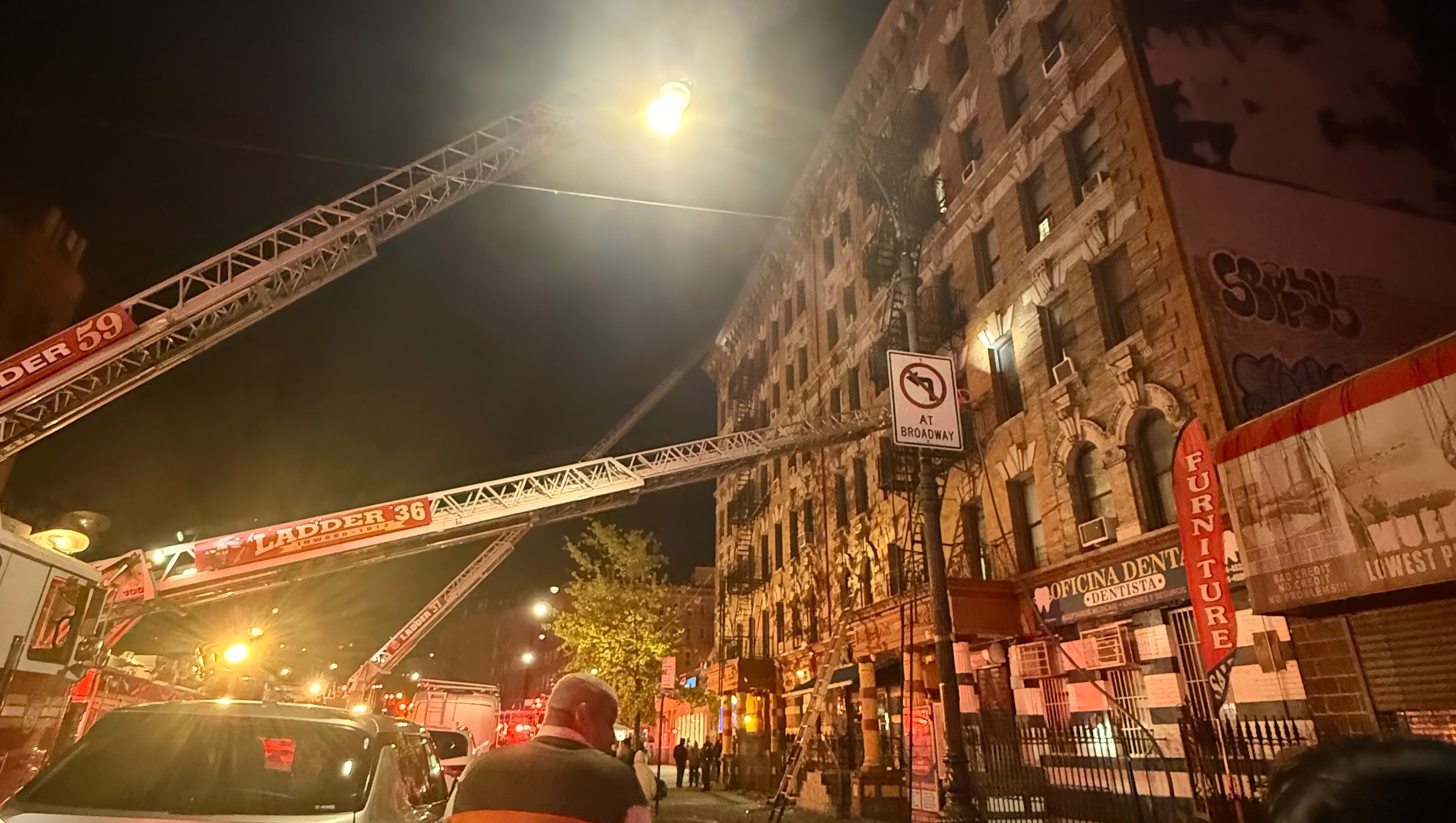 Aid for Displaced Family After Dyckman Fire photo