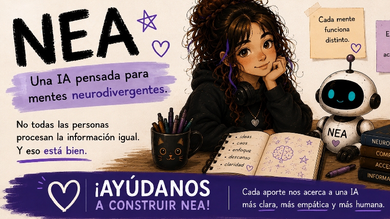 IA para mentes neurodivergentes · AI for neurodivergent mind photo