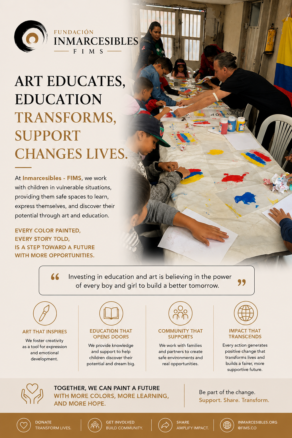 Donate for the Future: Art and Education to Transform Lives campaign photo, 2 of 8