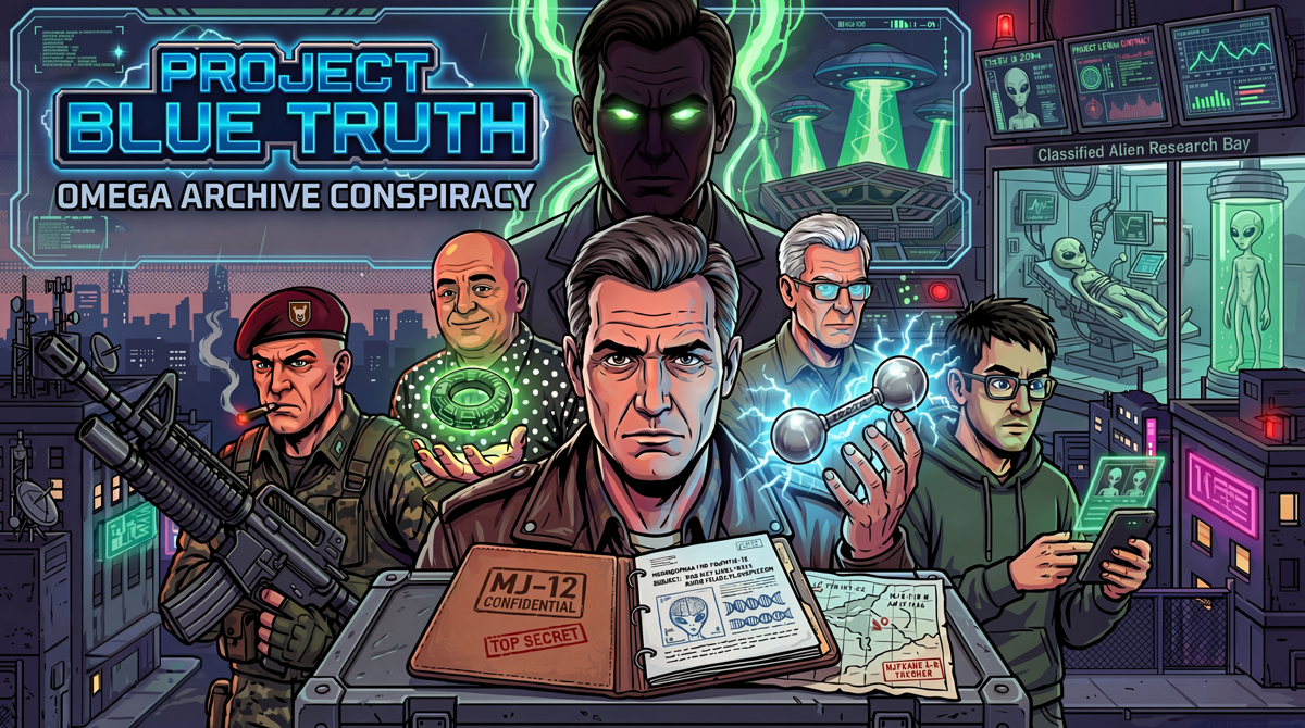 RetroGame Project Blue Truth: The Omega Case campaign photo, 7 of 8