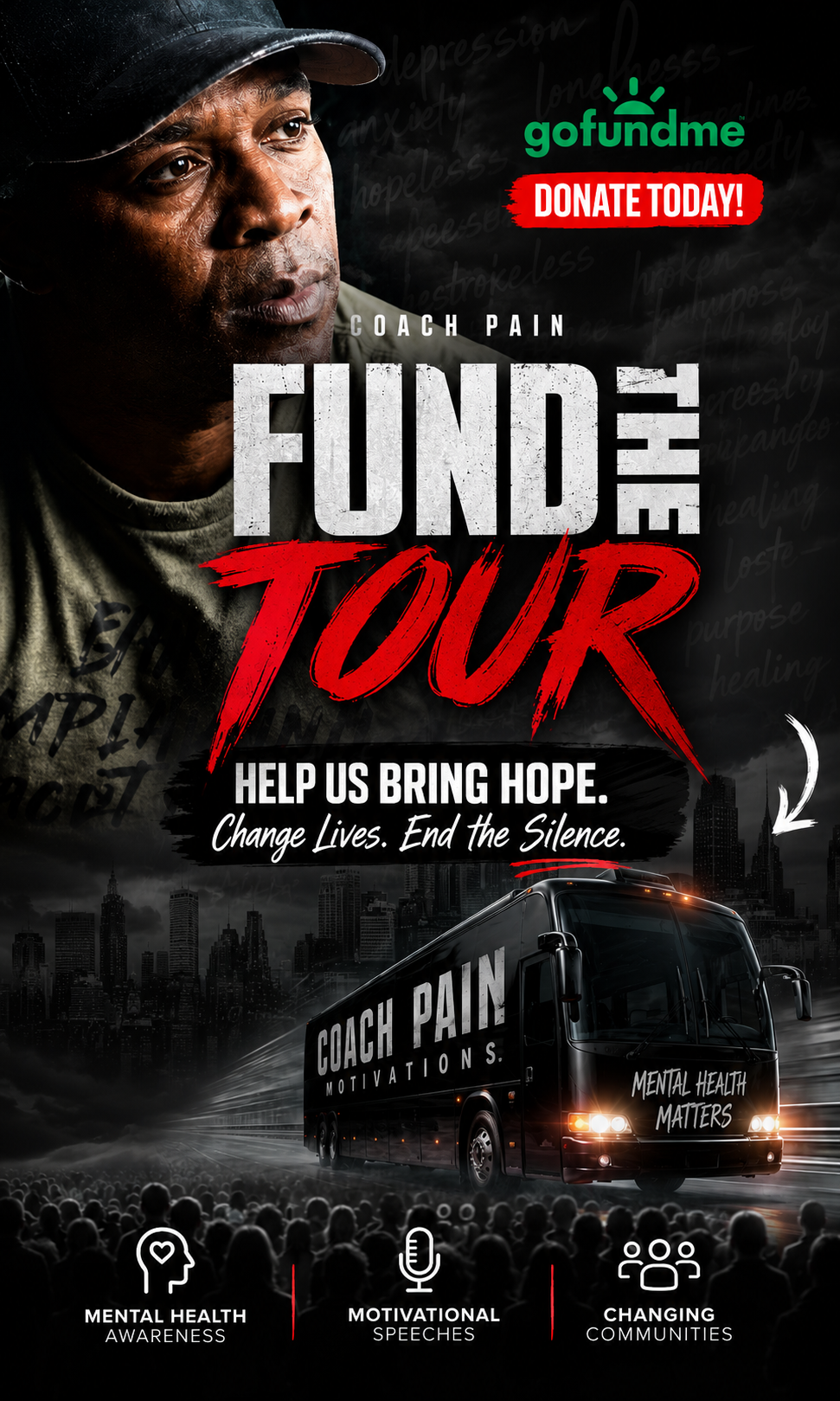 Fund the Tour Bringing Hope to Those in Need campaign photo, 6 of 8