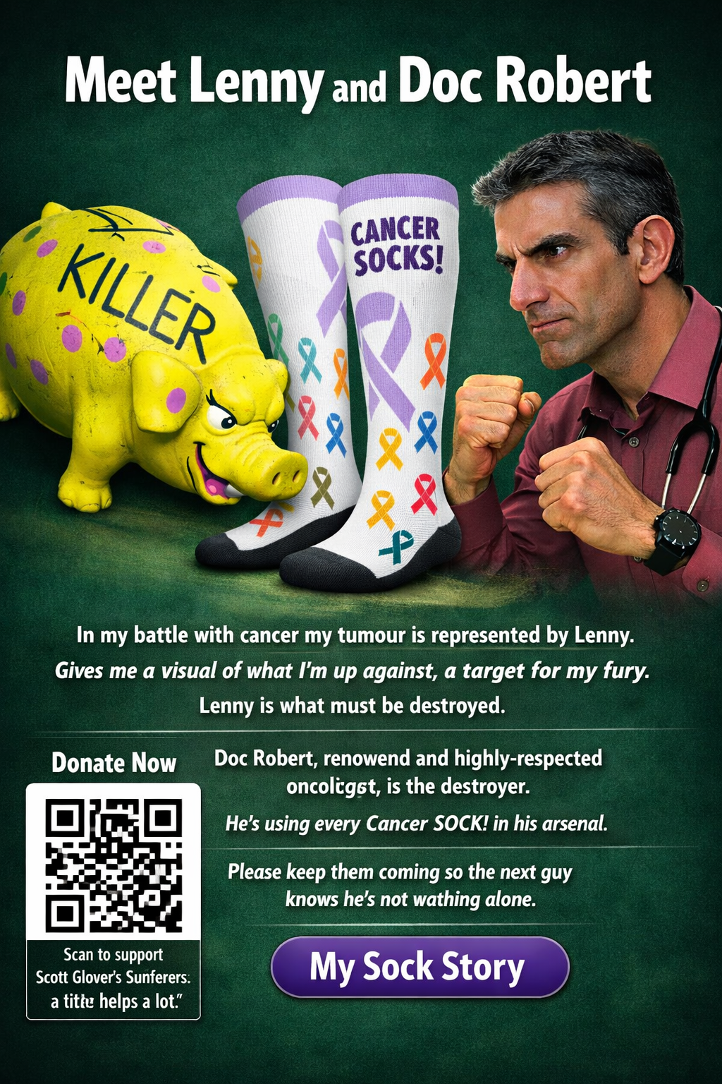 Comfort for Cancer Sufferers.  A little helps a lot. campaign photo, 6 of 7