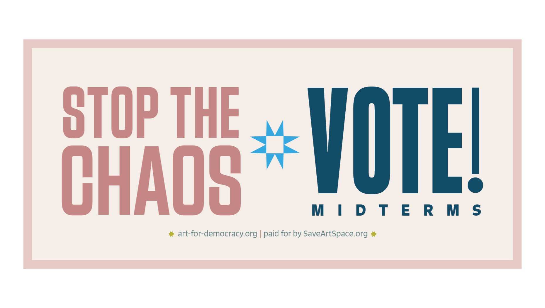 Support Art for Democracy 2026 photo