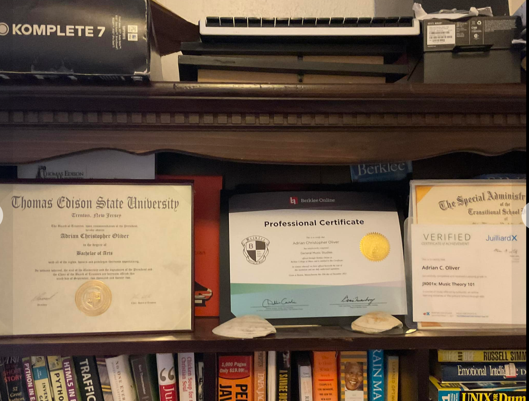 Support Adrian's Journey to Berklee Graduation Day campaign photo, 5 of 8