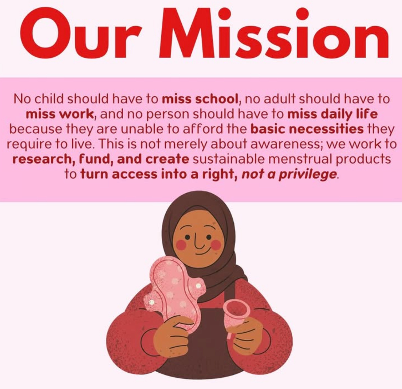 Ending Period Poverty campaign photo, 2 of 5