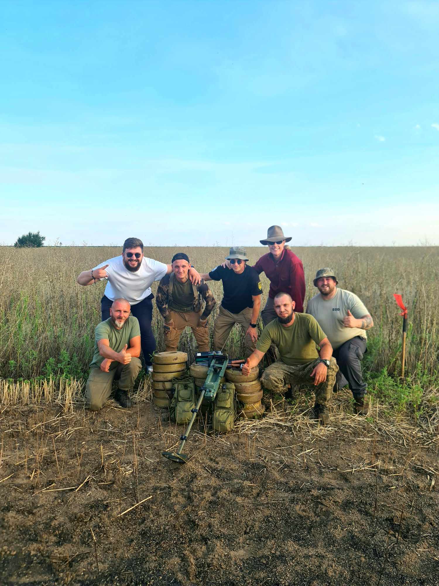 Sunflower Project Demining Accreditation Fundraiser campaign photo, 6 of 8