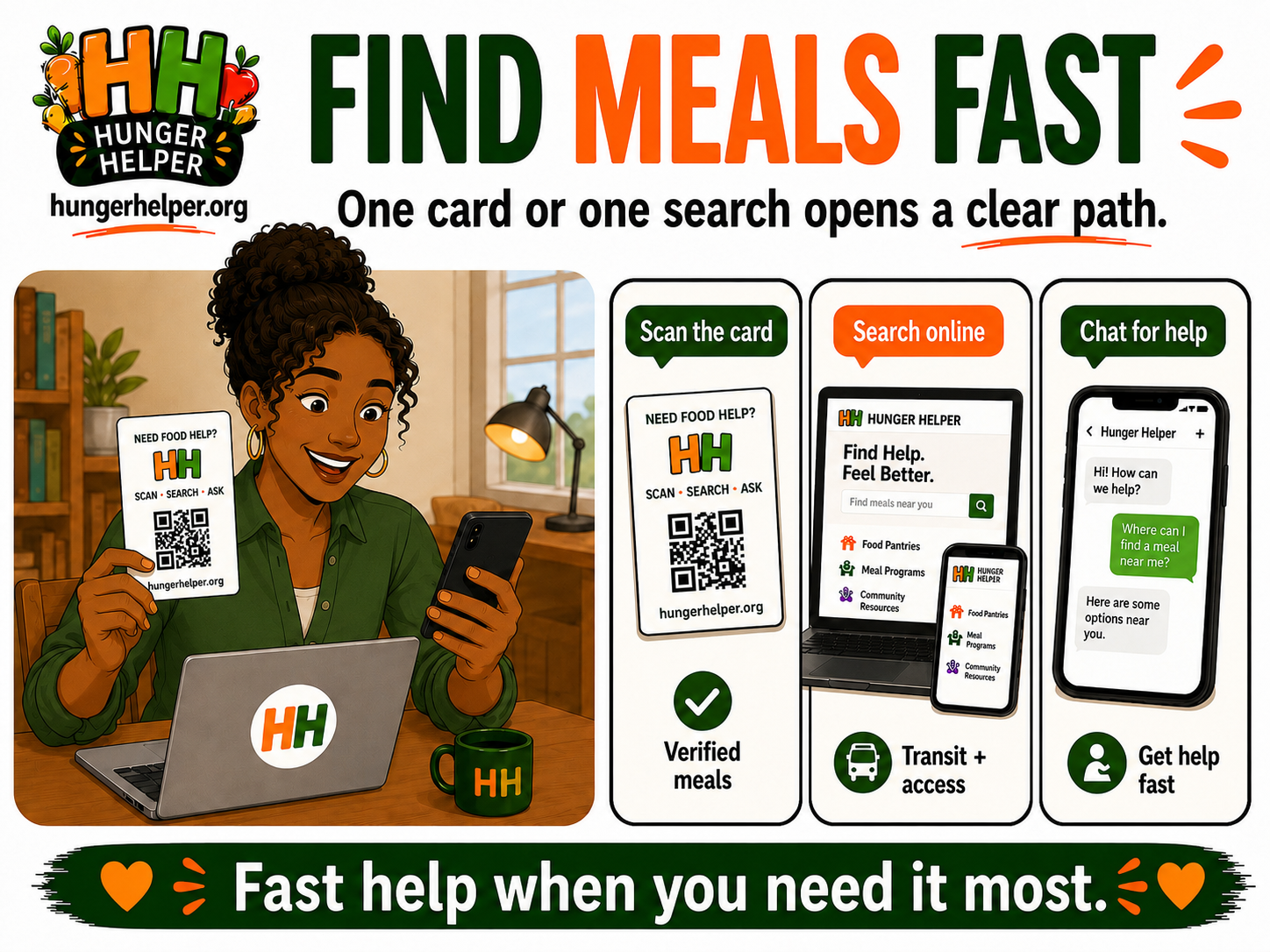 Help Hunger Helper Turn the Maze of Hunger Into a Clear Path campaign photo, 5 of 8