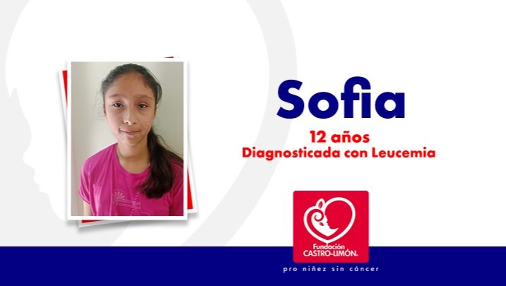 La esperanza de Sofía también está en tus manos photo