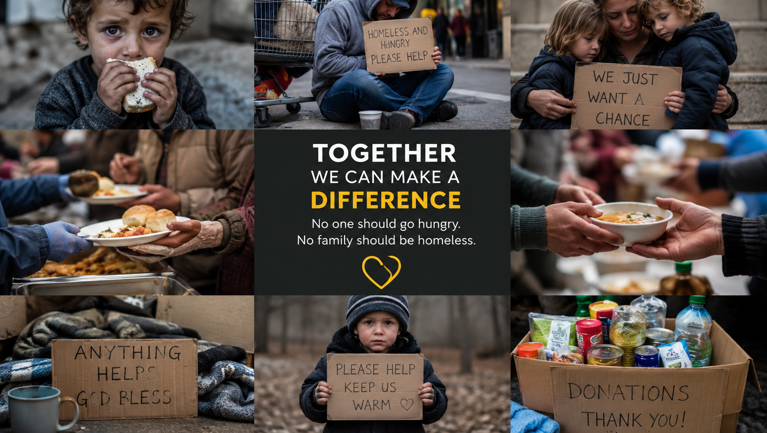 Help Provide Meals and Shelter for Families in Need photo