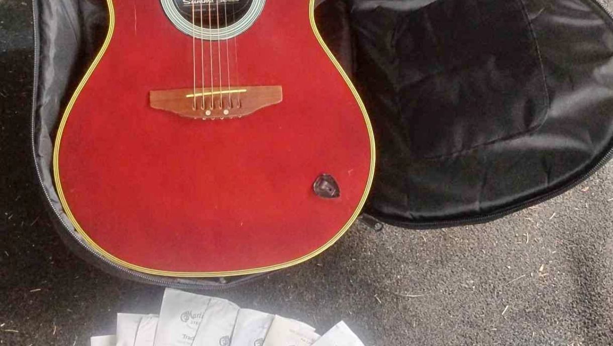 Help Me Get My Dream Red Guitar photo