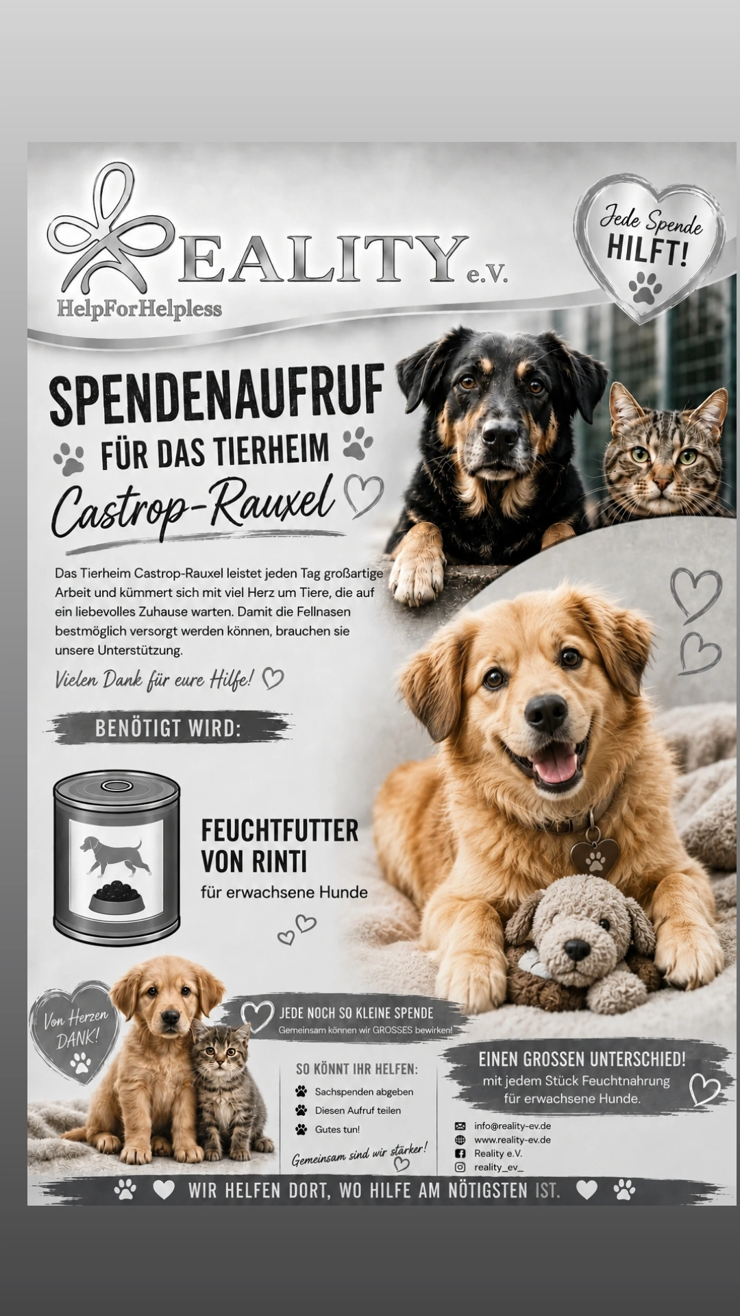 Hilfe beginnt mit Menschlichkeit campaign photo, 4 of 5