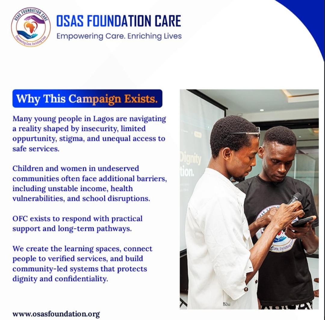 Urgent: help launch youth wellbeing & safety in Lagos campaign photo, 4 of 6